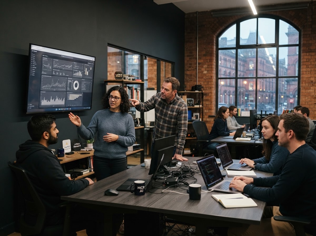Lantern Rendvale AI workstation showing predictive model output during analysis